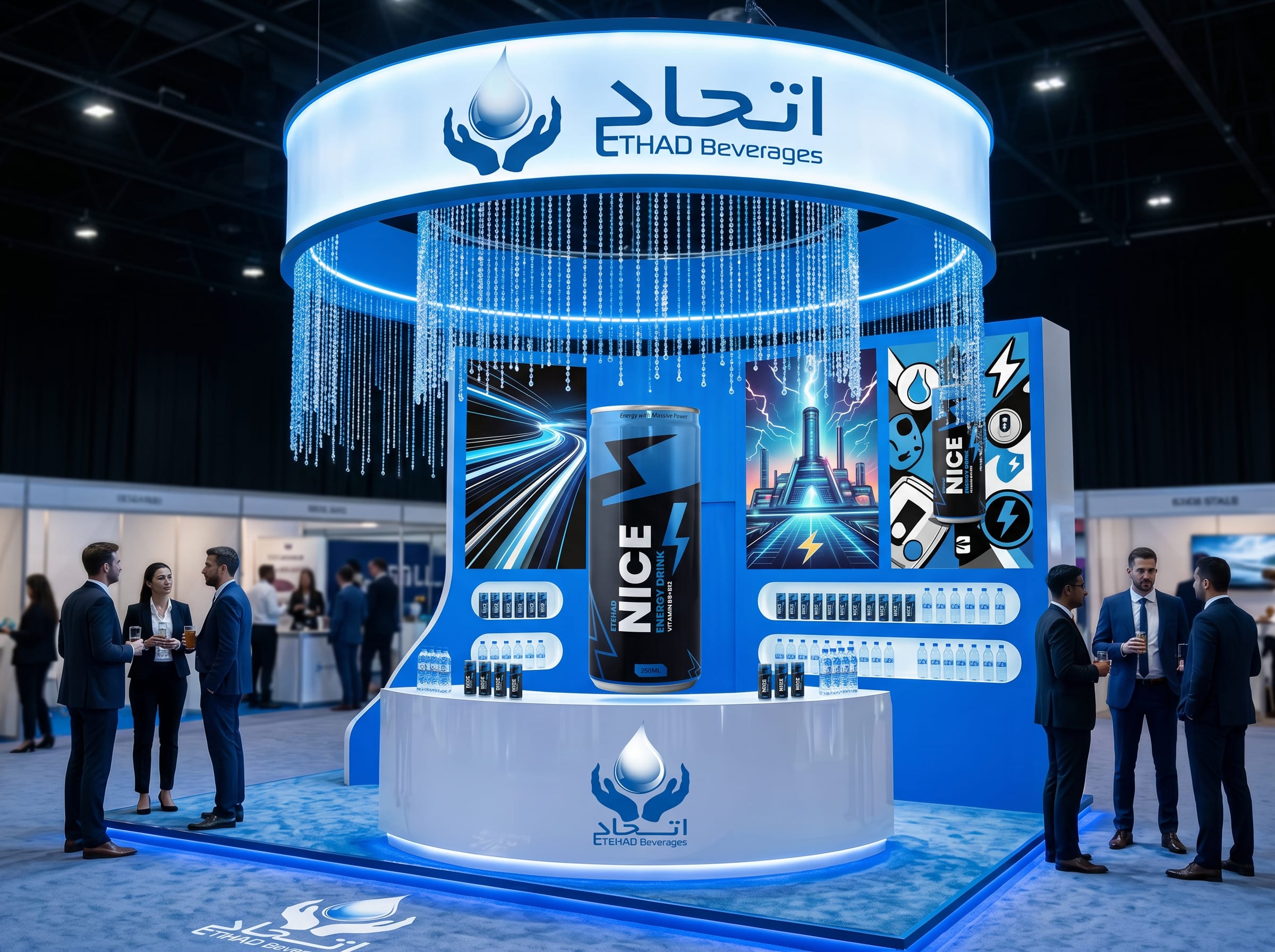 Magnific A Brand Exhibition Booth Is Showcased In A Large D 5340